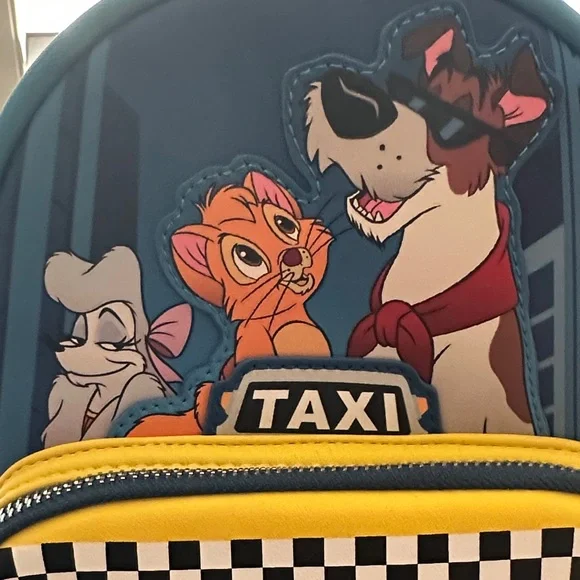 Disney Oliver and Company Loungefly backpack NWT - Picture 4 of 9